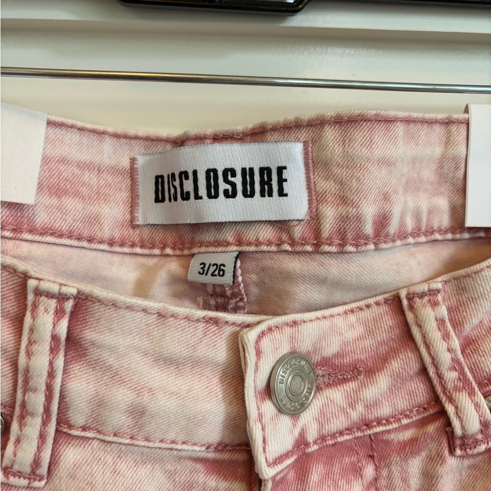 Dagløsor Pink Cargo Wide-Leg Jeans - Picture 2 of 5